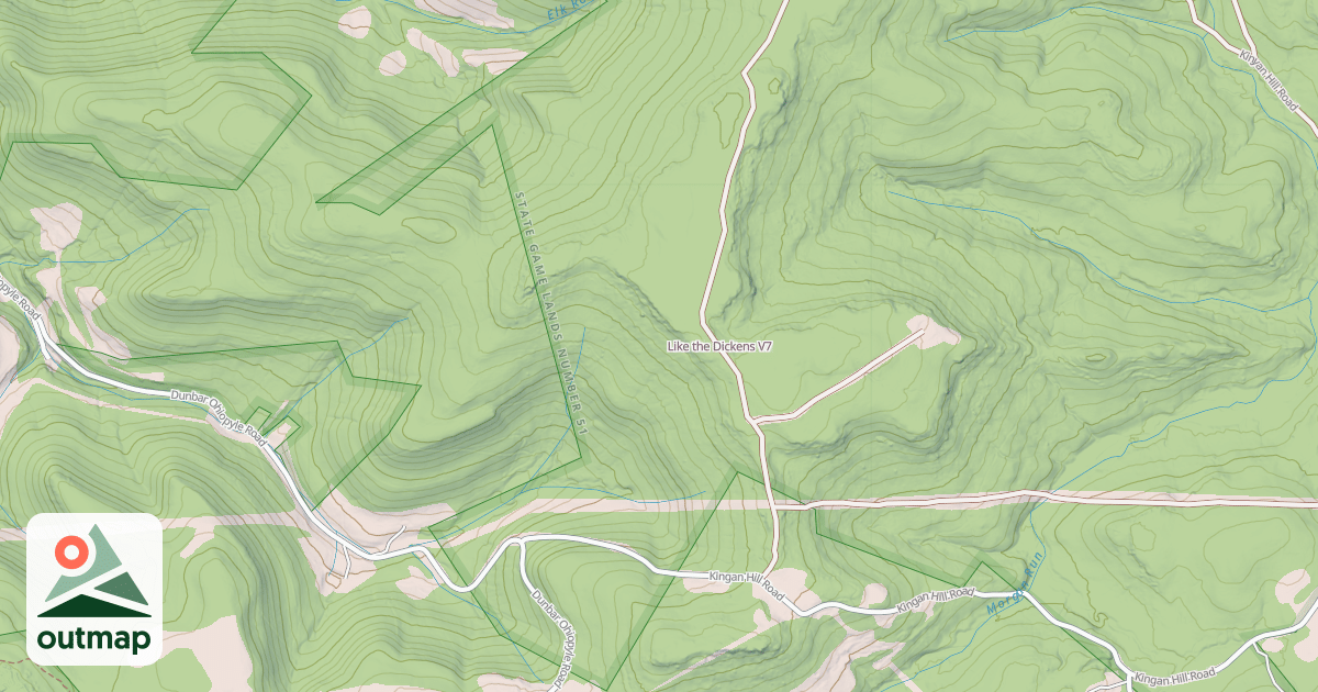 Map of Like the Dickens