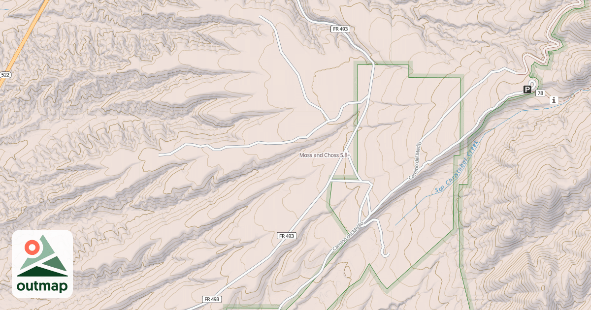 Map of Moss and Choss