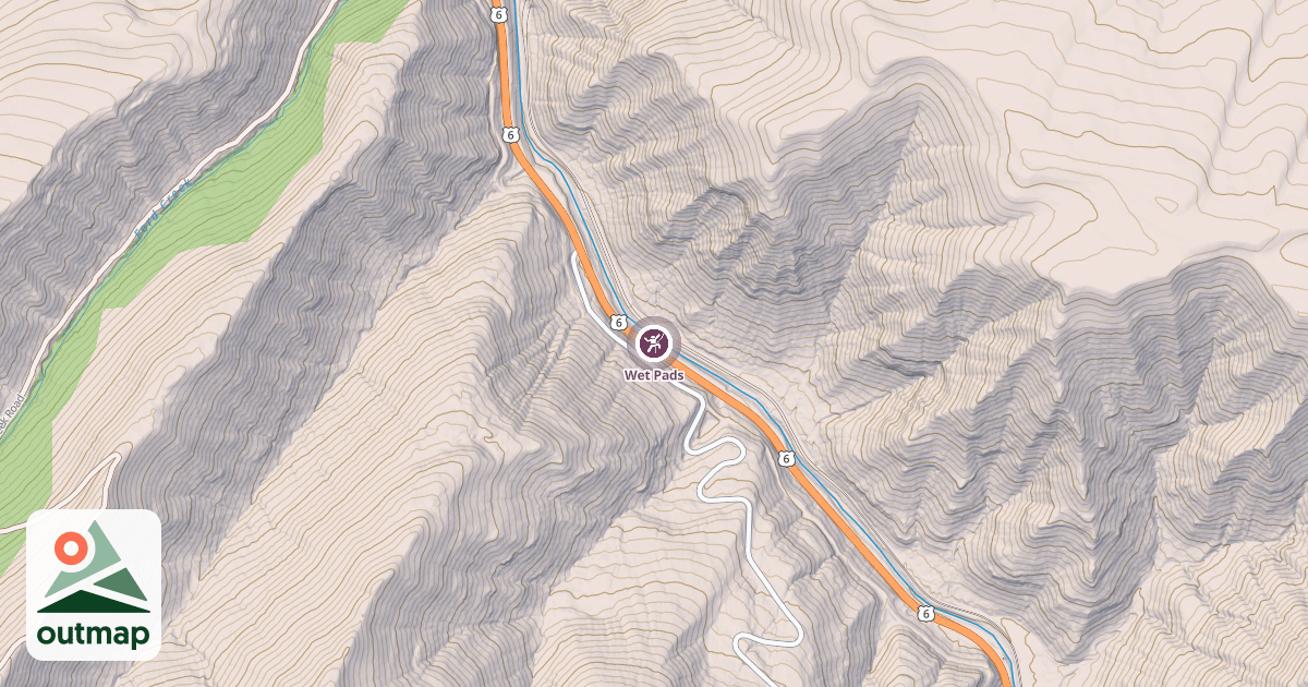 Map of Wet Pads