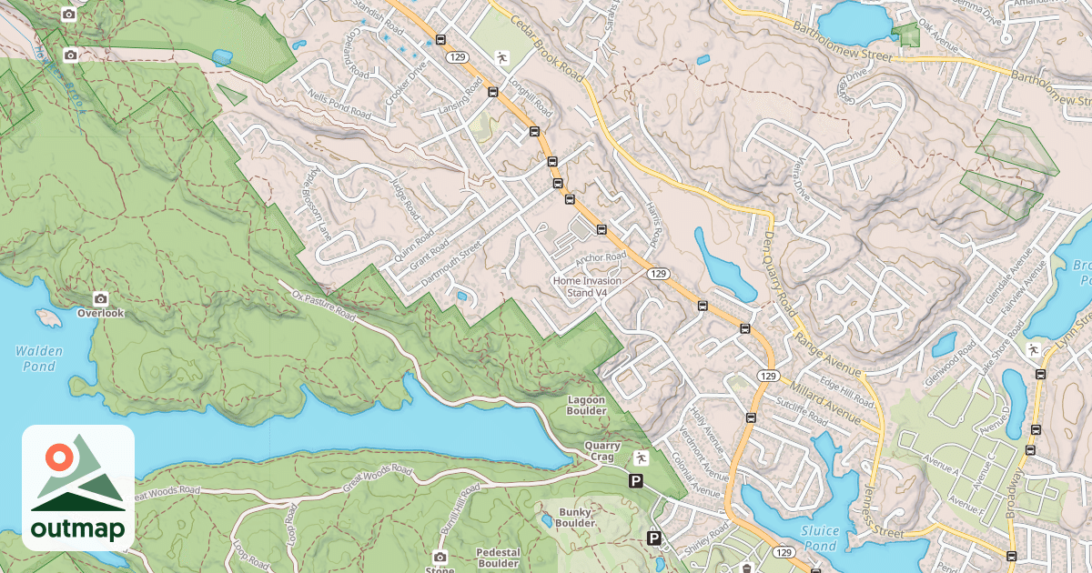 Map of Home Invasion Stand