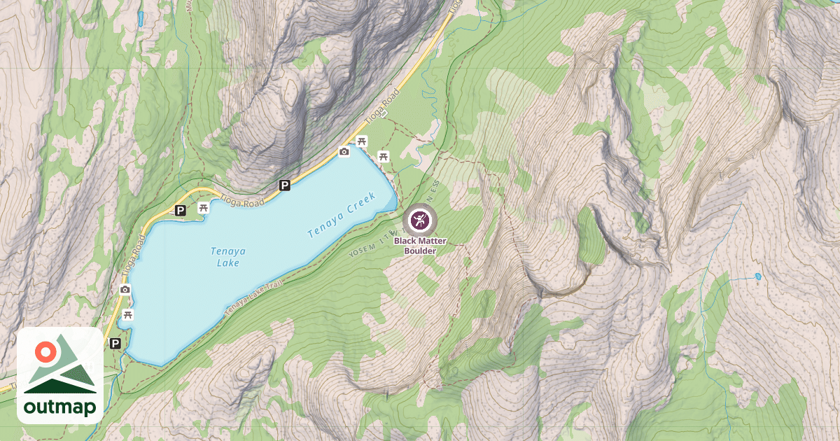 Map of Black Matter Boulder