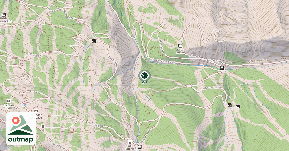 Map of Vail