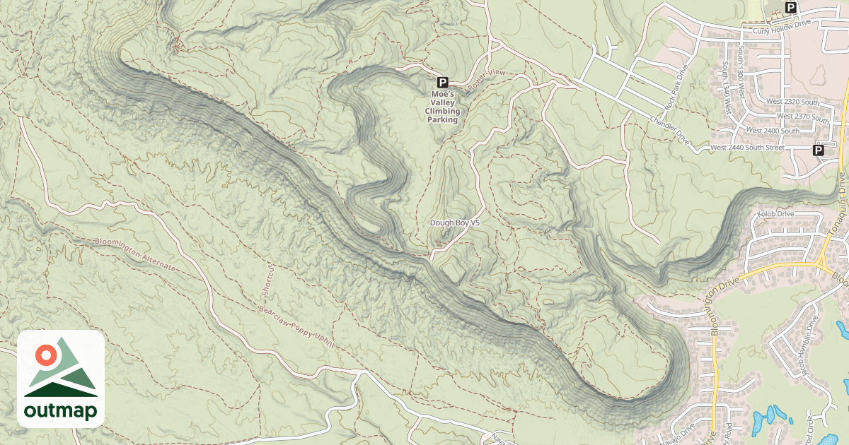 Map of Dough Boy