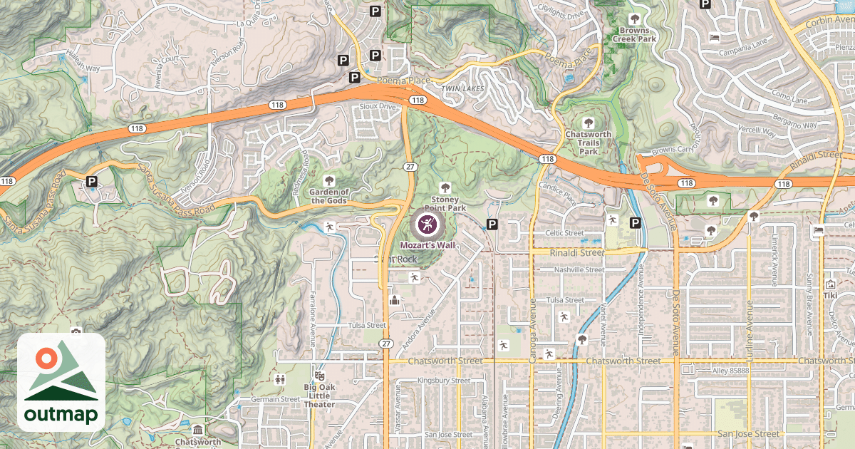 Map of Mozart's Wall
