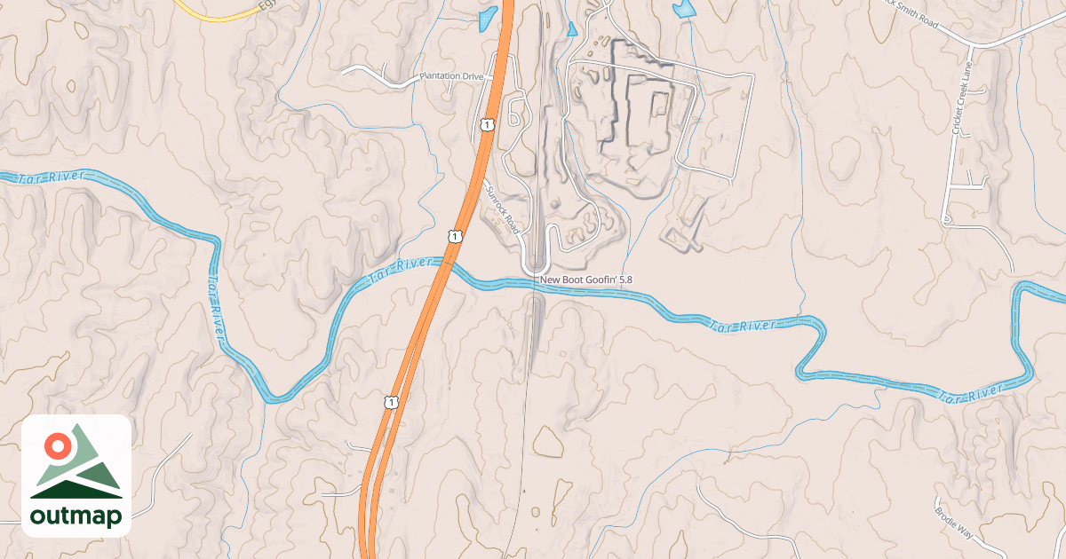 Map of New Boot Goofin’