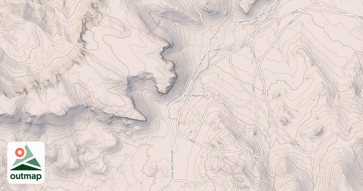 Map of It's a Peach