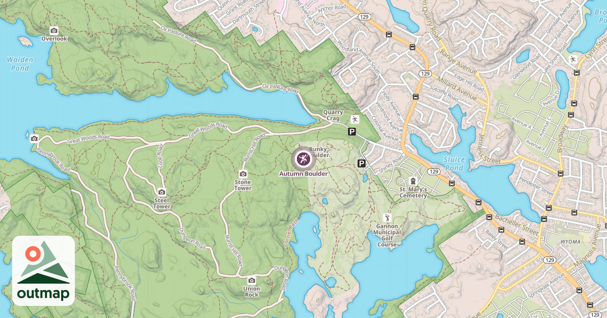 Map of Autumn Boulder