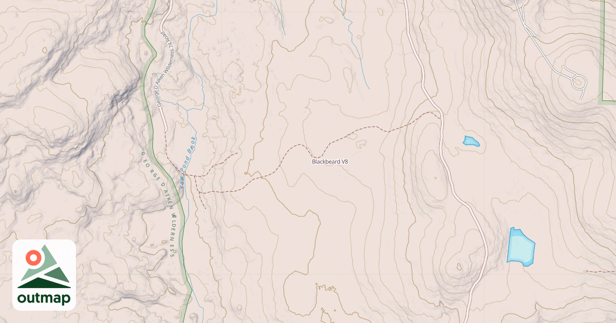 Map of Blackbeard