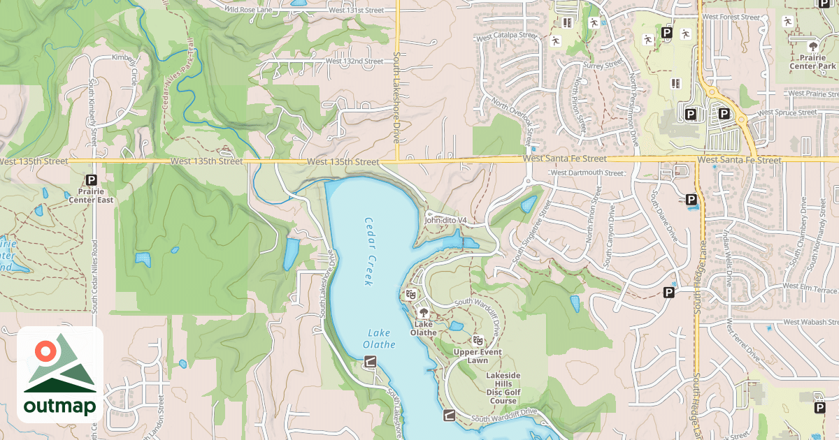 Map of John-dito