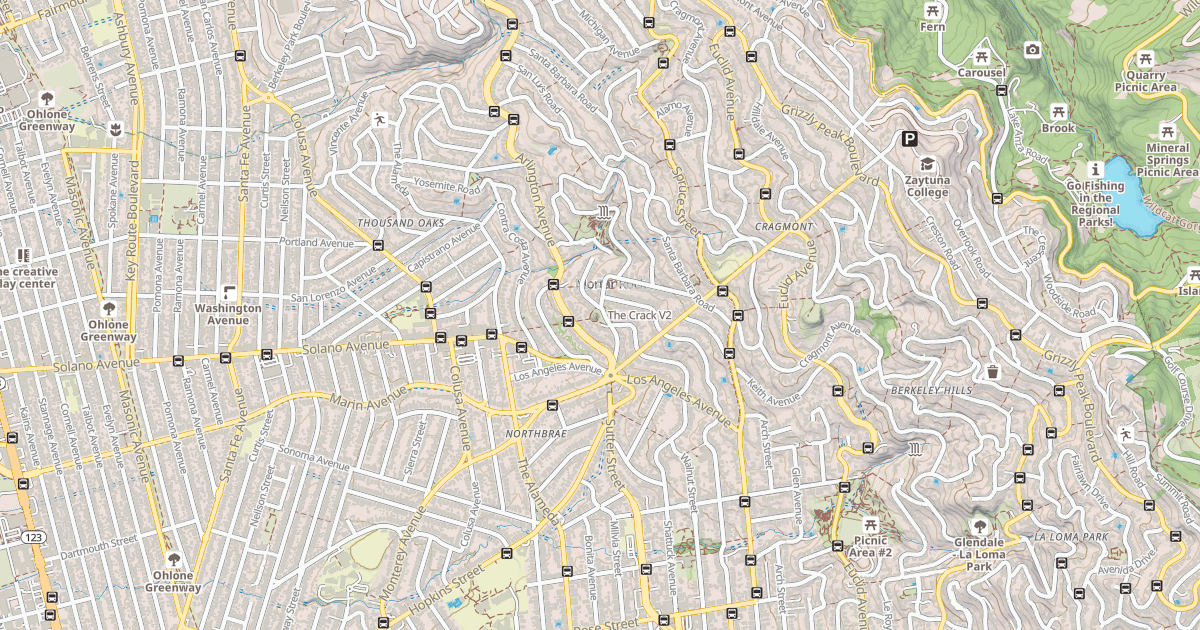 Map preview of The Crack