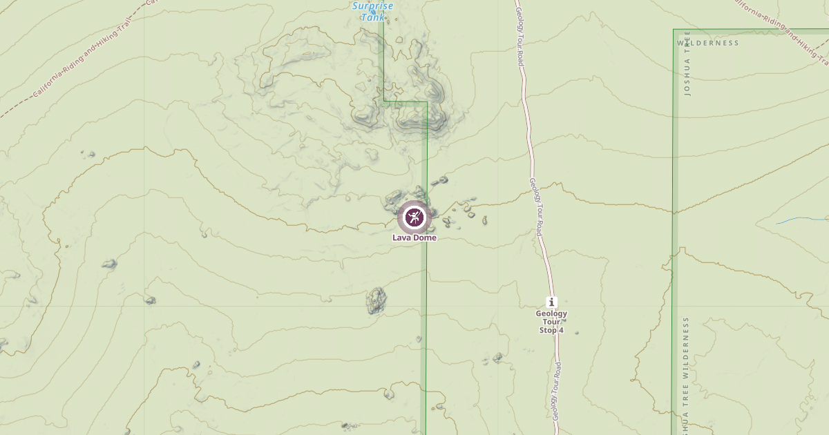 Map preview of Lava Dome