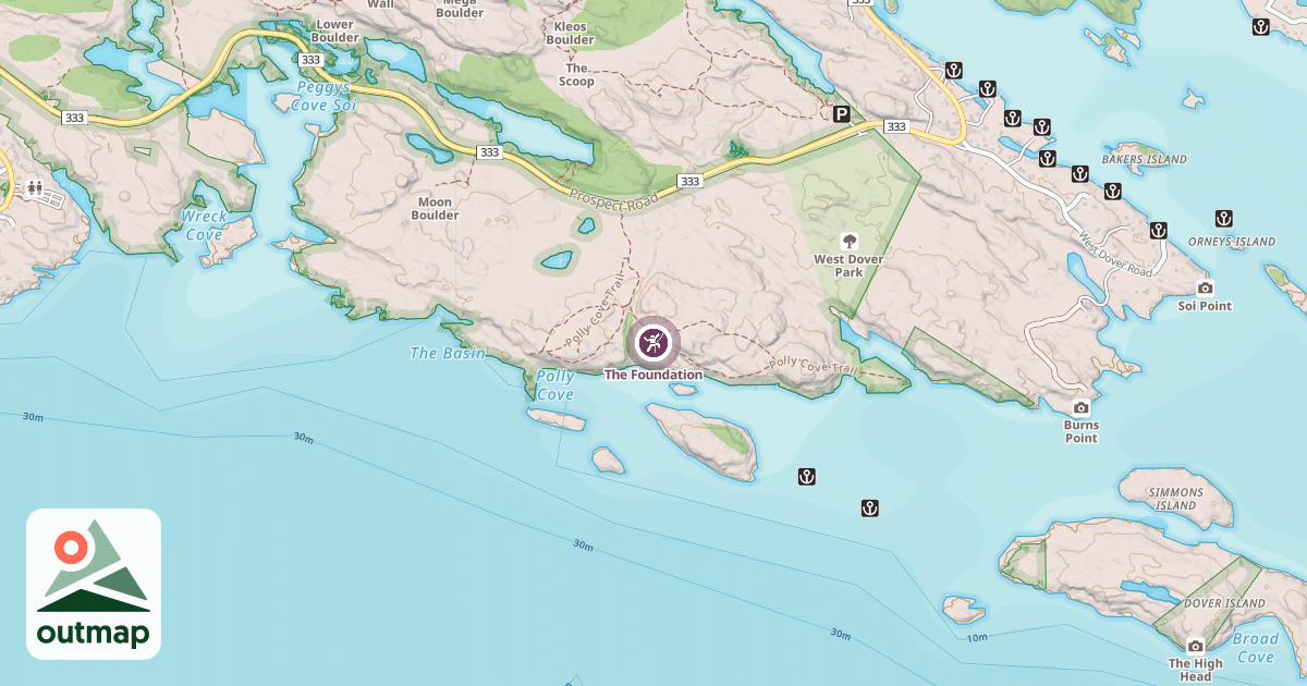 Map of The Foundation