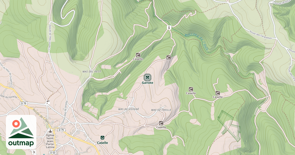 Map of Gariote