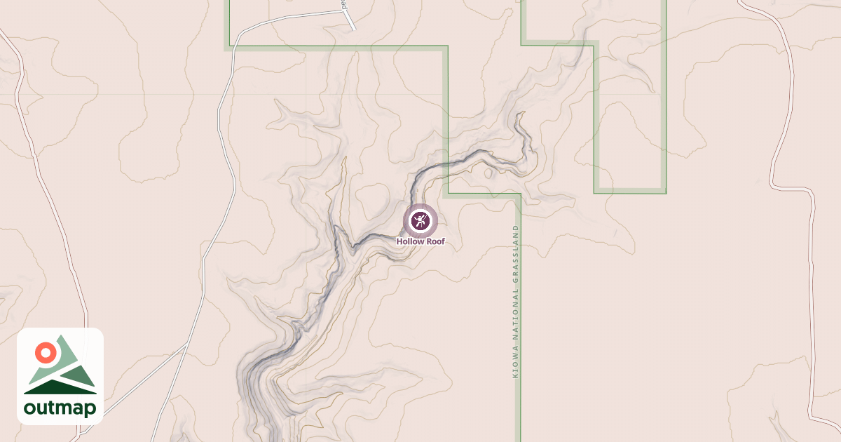 Map of Hollow Roof