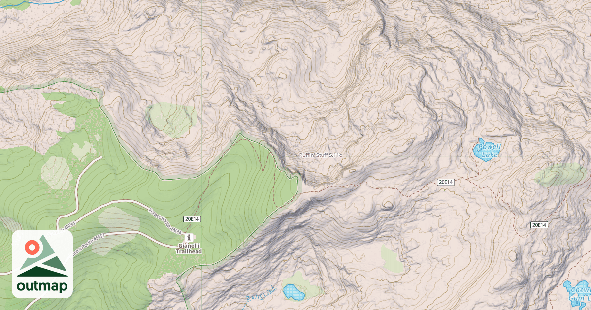 Map of Puffin' Stuff