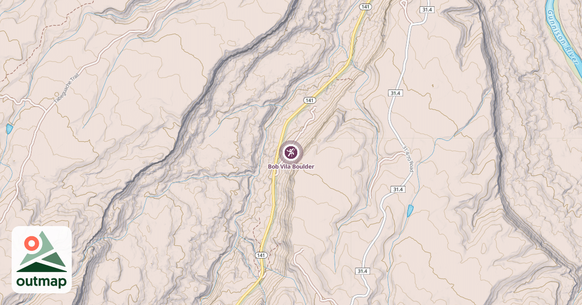 Map of Bob Vila Boulder