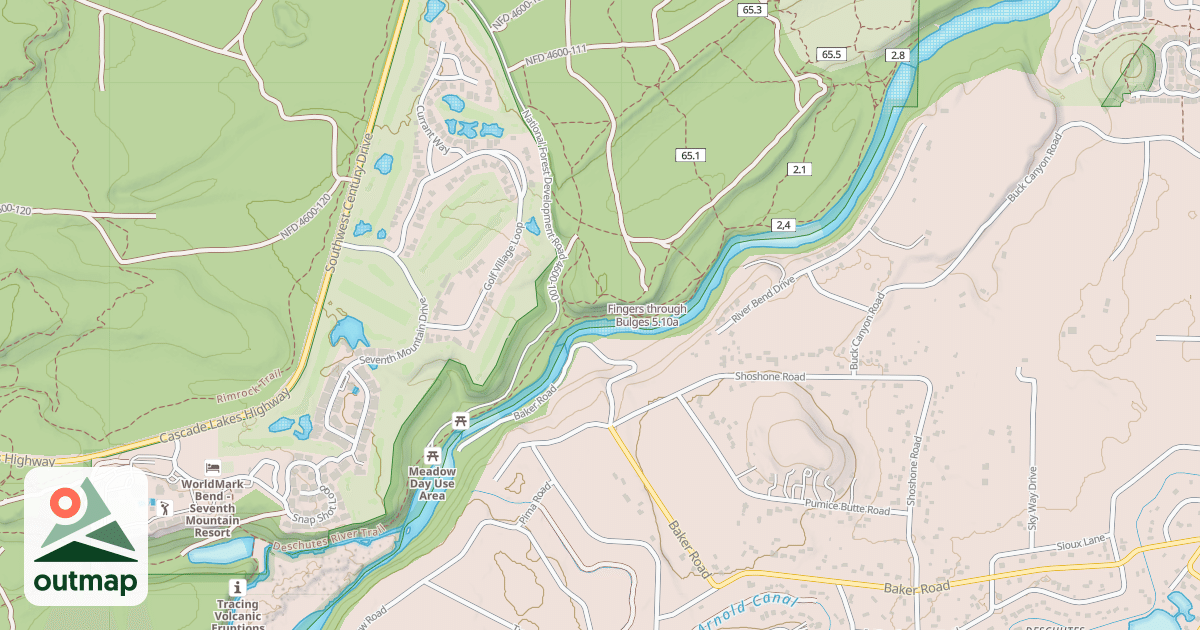 Map of Fingers through Bulges