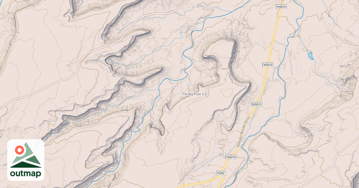 Map of The Big Flute