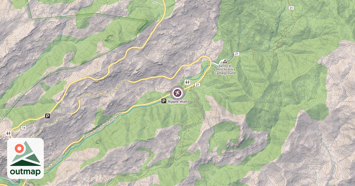 Map of Ripple Wall