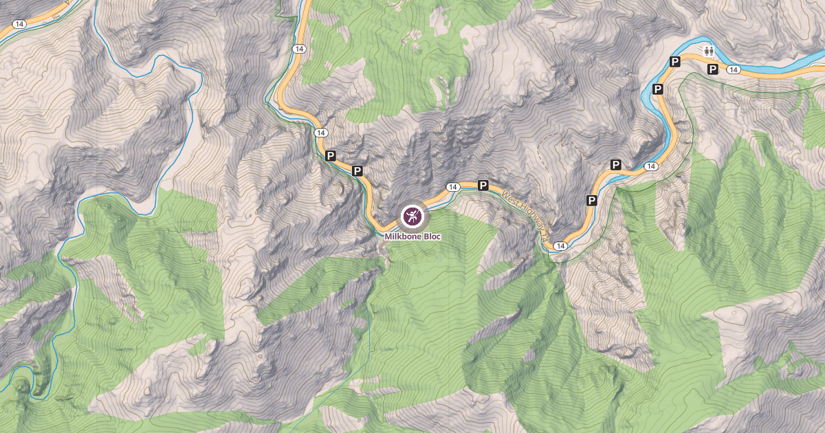 Map preview of Milkbone Bloc