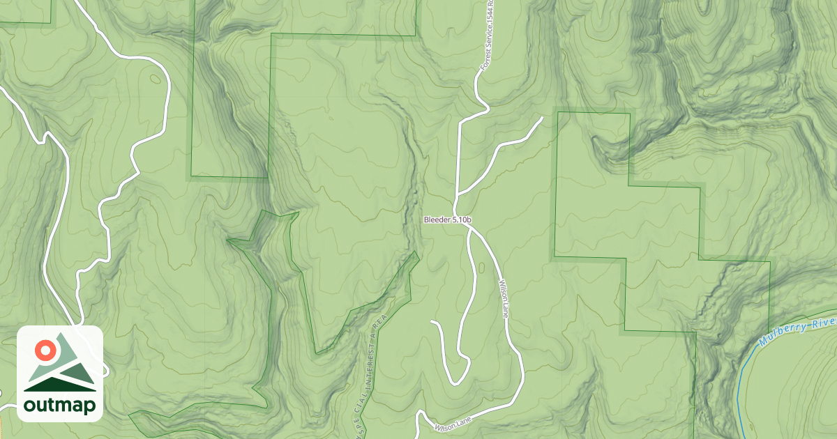 Map of Bleeder