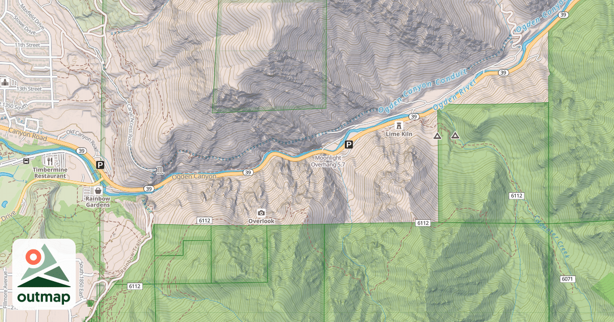 Map of Moonlight Overhang