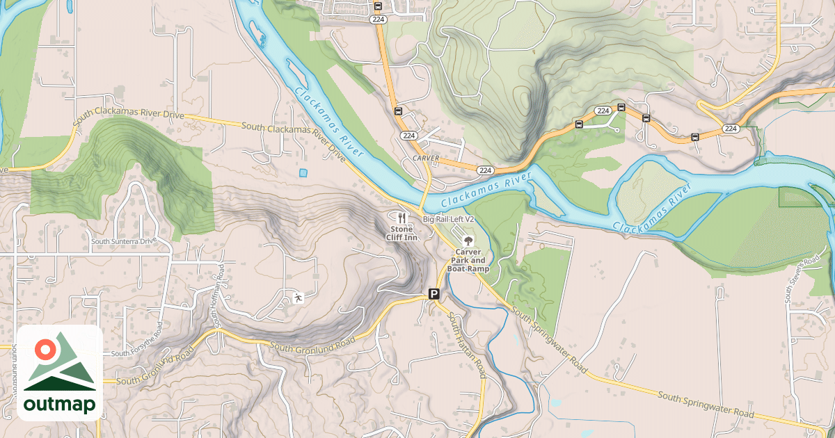 Map of Big Rail Left