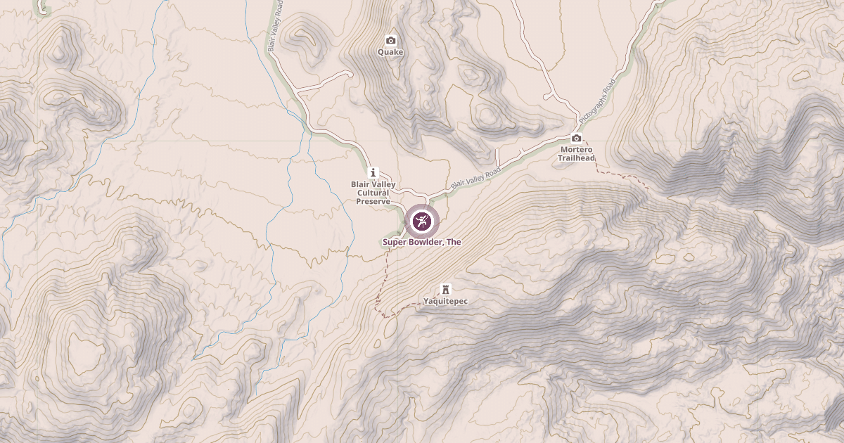 Map preview of Super Bowlder, The