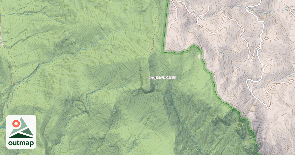 Map of Caught in the Act