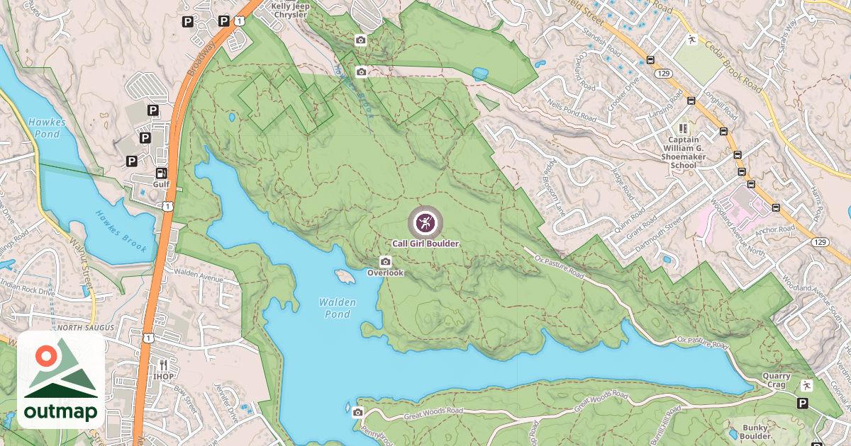 Map of Call Girl Boulder