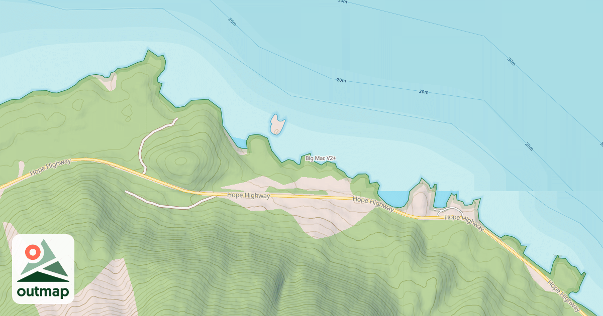 Map of Big Mac