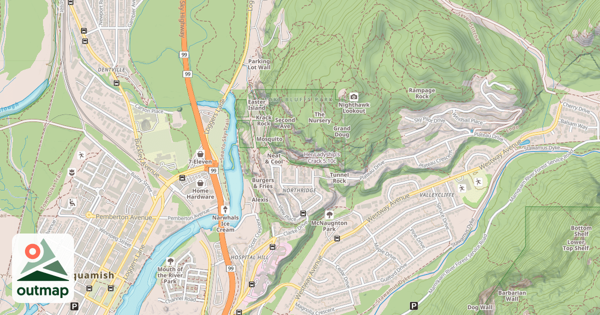 Map of Her Ladyship's Crack