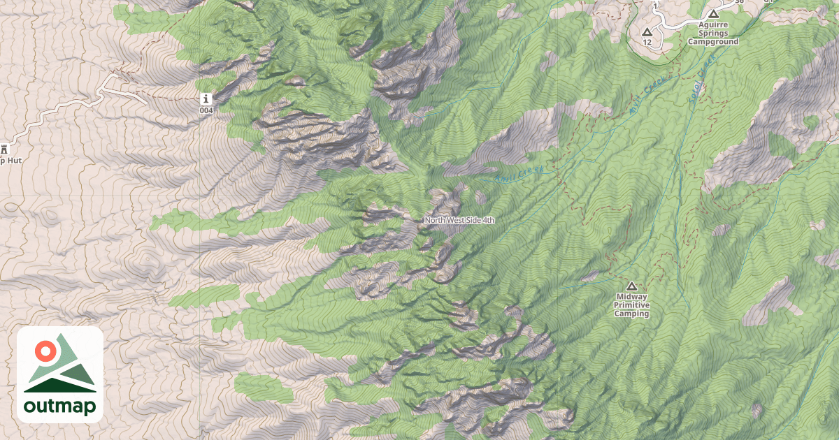 Map of North West Side