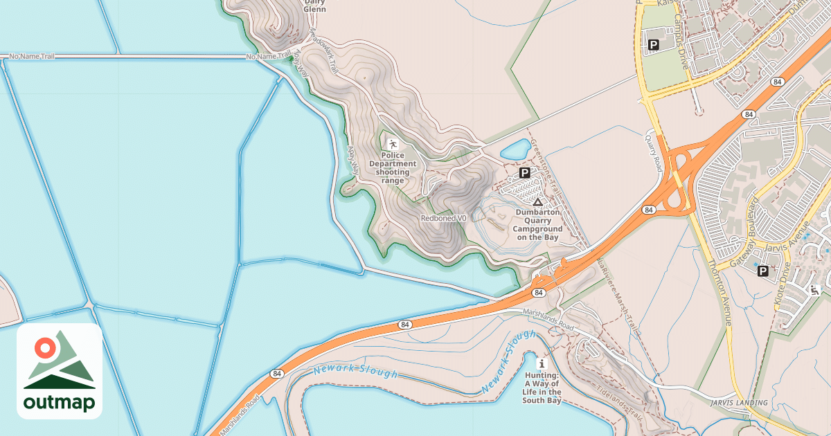 Map of Redboned