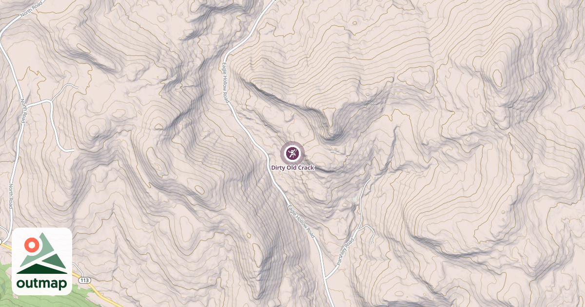 Map of Dirty Old Crack