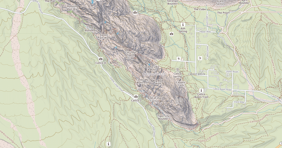 Map preview of Butt Floss Left