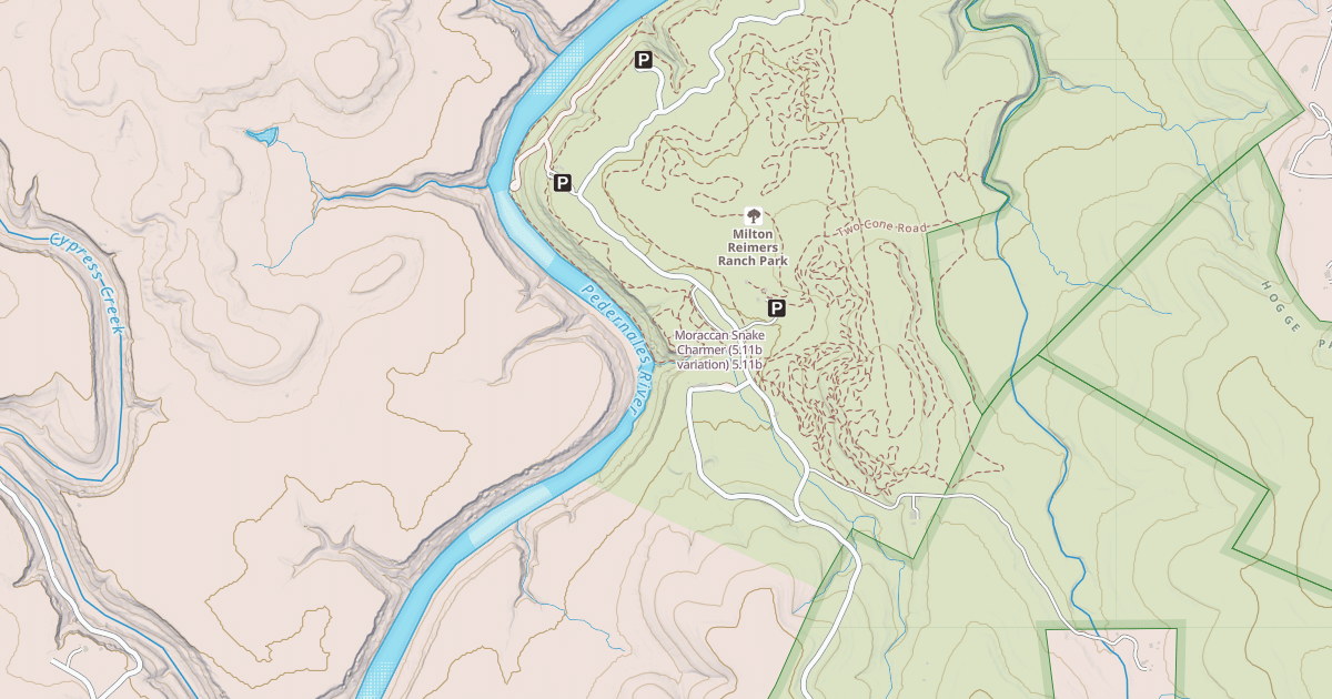 Map preview of Moraccan Snake Charmer (5.11b variation)