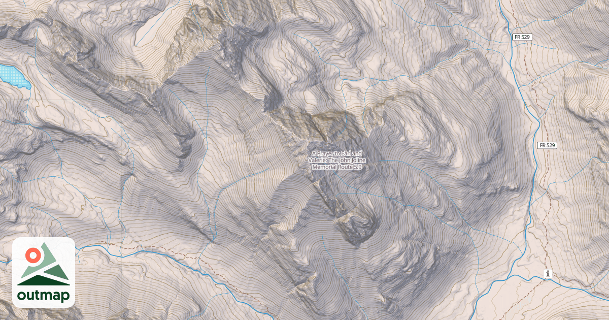Map of A Prayer to Earl and Valerie: The John Joline Memorial Route