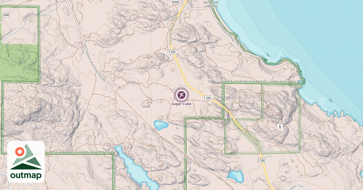 Map of Sugar Cube