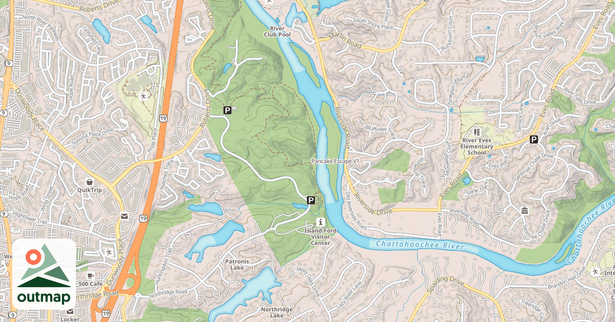 Map of Pancake Escape