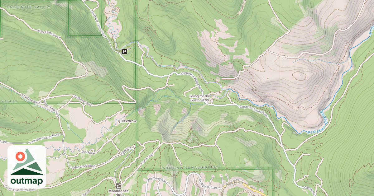 Map of Going for the Gusto Sit