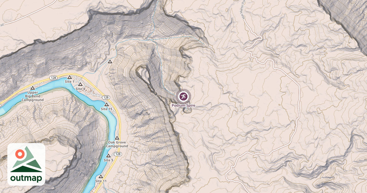 Map of Podium Spire