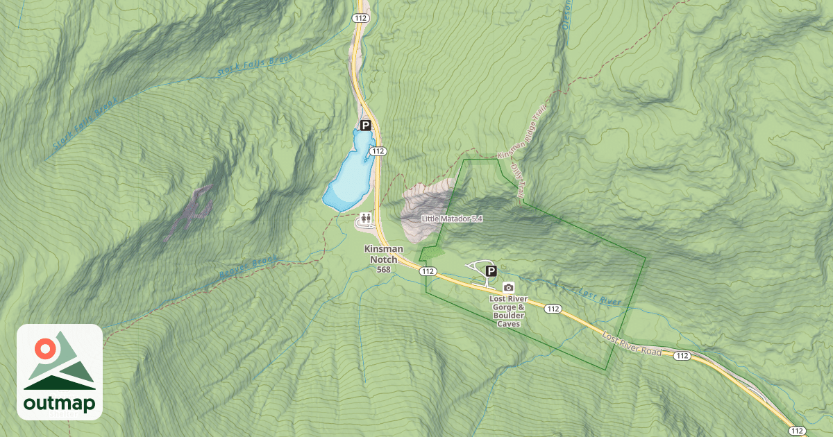 Map of Little Matador