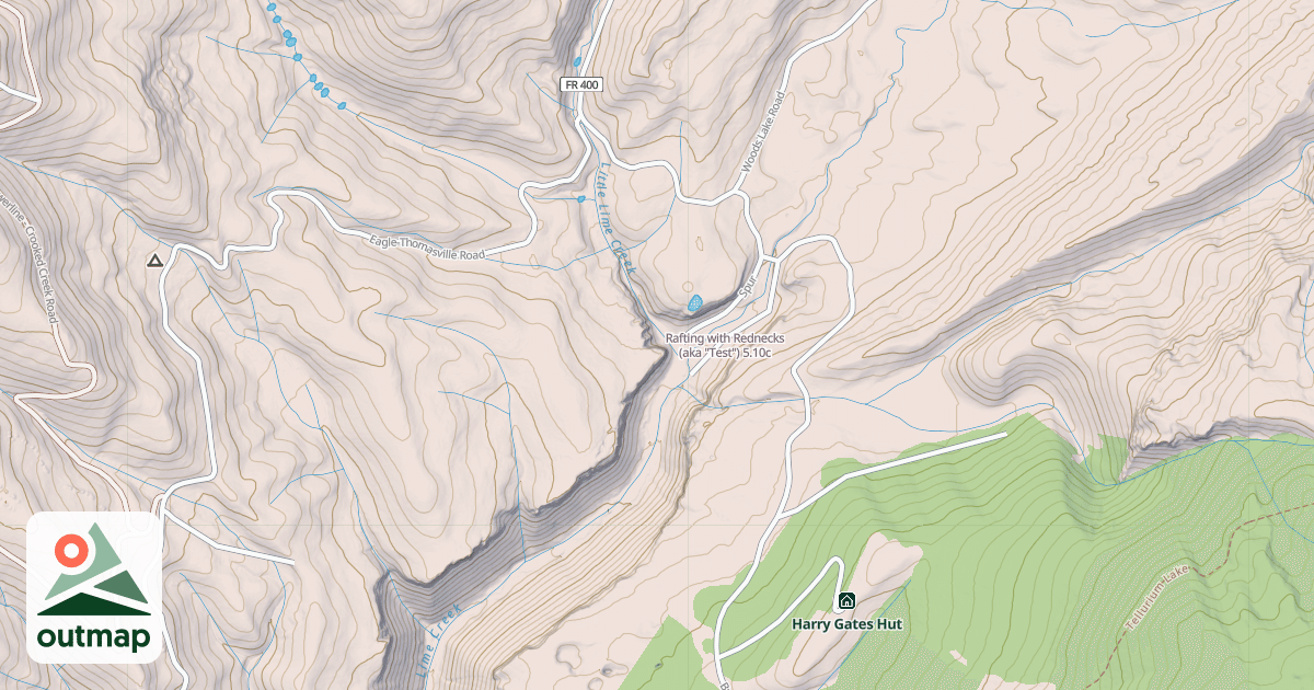 Map of Rafting with Rednecks (aka "Test")