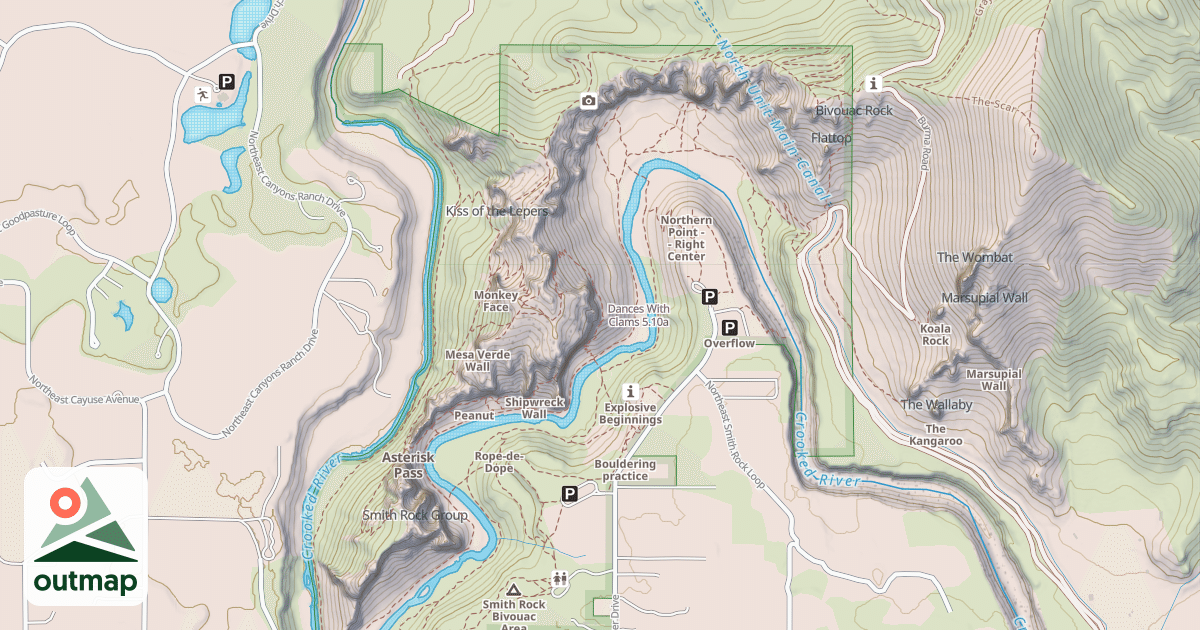 Map of Dances With Clams