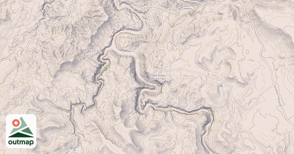 Map of Frozen Snake Dance