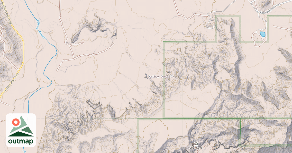 Map of Dust Bowl Dance