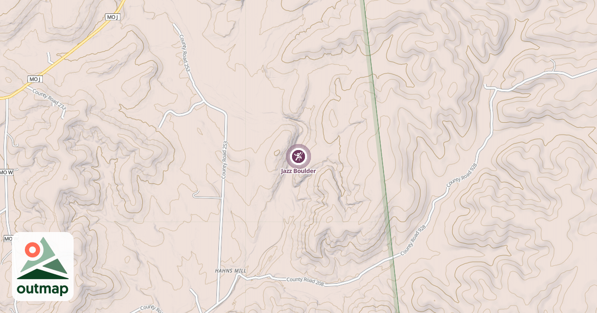 Map of Jazz Boulder