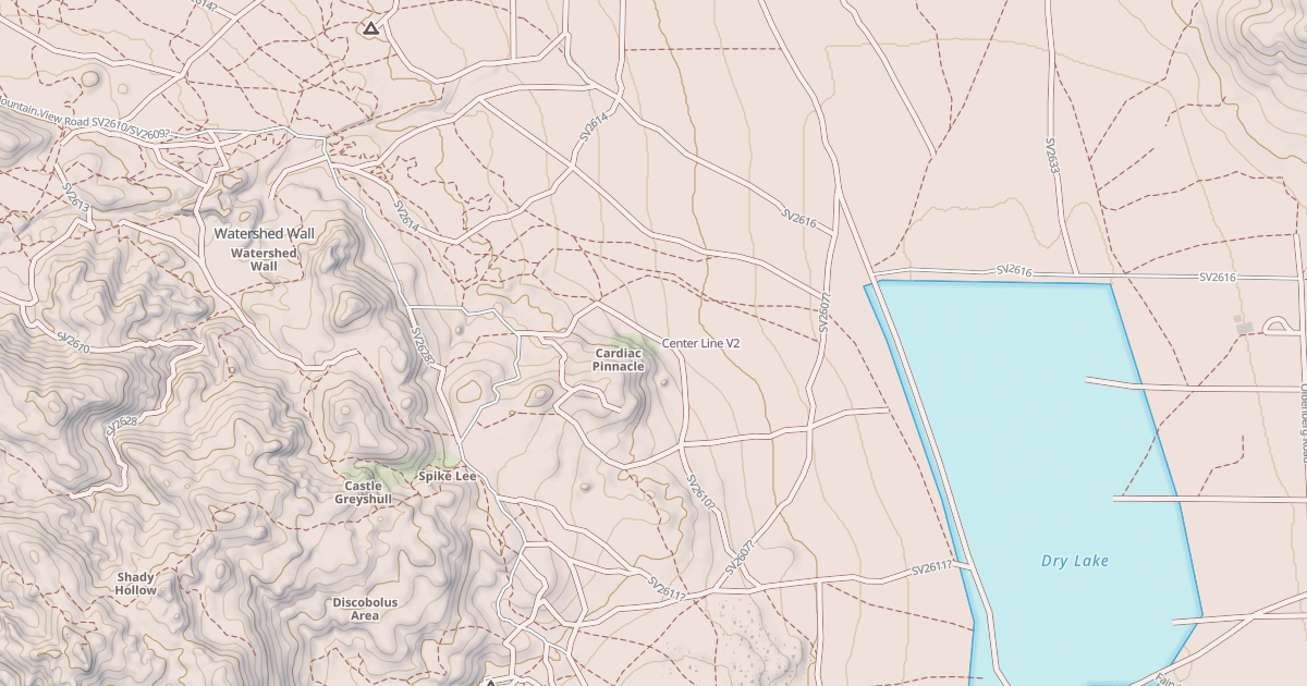 Map preview of Center Line
