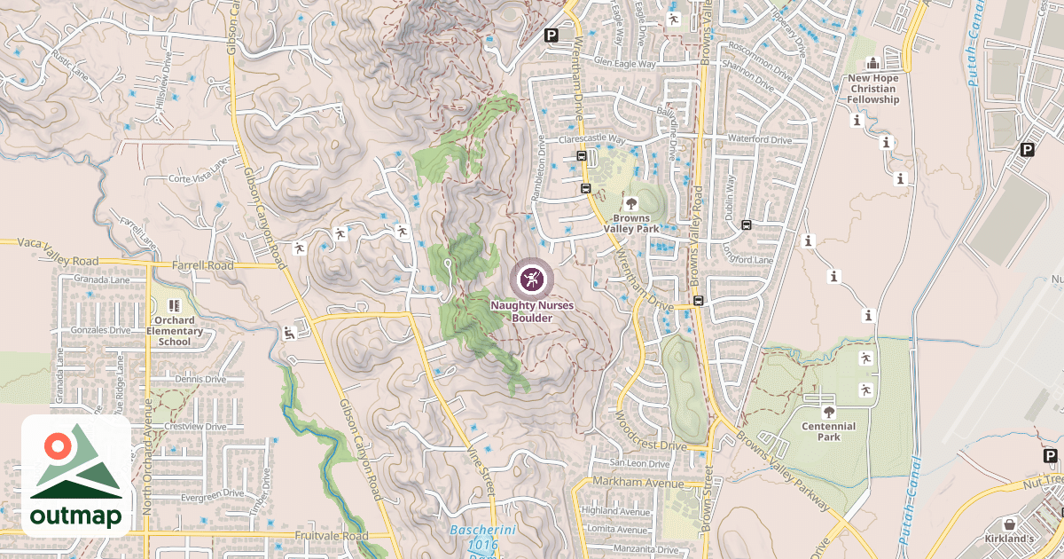 Map of Naughty Nurses Boulder